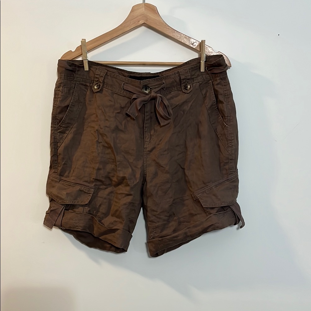 Calvin Klein Women's Brown Cargo Shorts